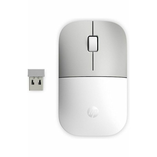 Pelė HP Z3700 Wireless Mouse - Ceramic White-Klaviatūros, pelės ir kilimėliai-Kompiuterių