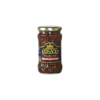 Pomidorai MIKADO, konservuoti,džiovinti, aliejuje, 290 g / 165 g-Konservuotos daržovės-Bakalėja