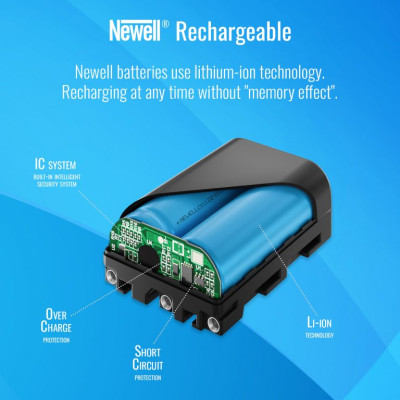 Newell battery Canon LP-E17-Fotoaparatų baterijos-Fotoaparatai ir jų priedai