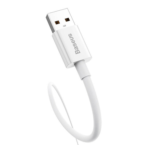Cable USB do USB-C Baseus Superior 100W 1.5m (white)-Mobiliųjų telefonų priedai-Telefonai ir