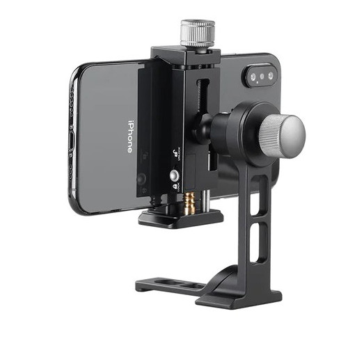 Leofoto PS-1 Smartphone Stand and PC-90II Clamp Combo with Arca-Compatible Base-Telefonų