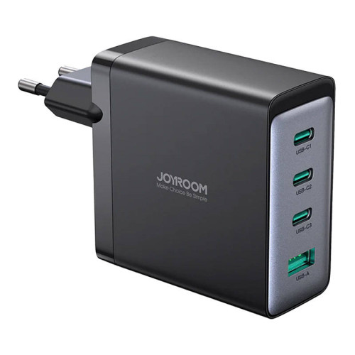 Wall charger JOYROOM GaN JR-TCG04EU 100W 3C1A + Cable 1.2m-Mobiliųjų telefonų