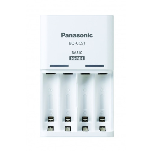 Panasonic eneloop charger BQ-CC51 + 4x2000mAh-Fotoaparatų baterijos-Fotoaparatai ir jų priedai