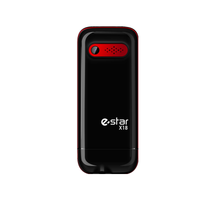 Mobilus telefonas eSTAR X18 Feature Phone Dual SIM Raudonas-Mygtukiniai telefonai-Mobilieji