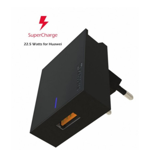 Kroviklis Swissten Super Fast ChargeTravel charger 5V / 4.5A(FCP) Black-Krovikliai-Mobiliųjų