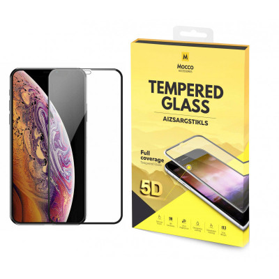 MOCCO FULL GLUE 5DSIGNATURE EDITIONTEMPERED GLASS FULLCOVERAGE WITH FRAMEAPPLE IPHONE XS
