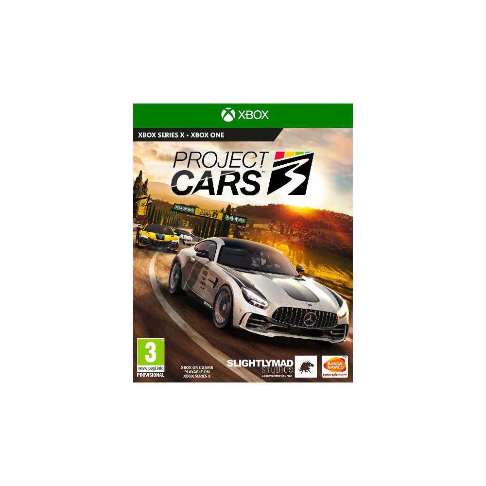Žaidimas Project Cars 3 /Xbox One-Xbox-Žaidimai