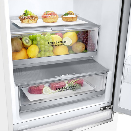 ŠALDYTUVAS LG GBB72SWDMN.ASWQEUR-Šaldytuvai-Stambi virtuvės technika
