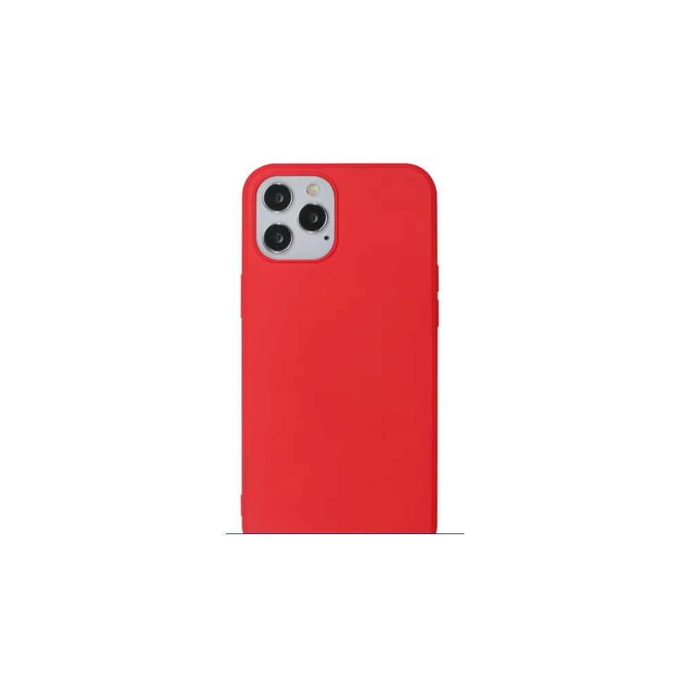 Just Must Candy Silicone back cover for iPhone 12 ProMax 6.7 / Red