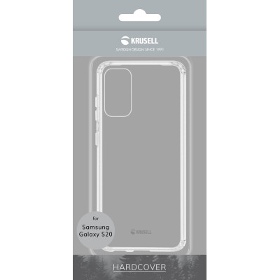 Dėklas Krusell Essentials HardCover Samsung Galaxy S20 transparent-Dėklai-Mobiliųjų telefonų