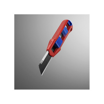 Laužomas peilis su stabilizatoriumi KNIPEX CutiX-Peiliai darbui ir hobiui-Rankiniai įrankiai