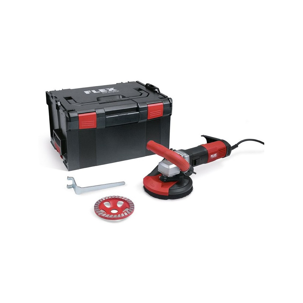 Betono šlifuoklis FLEX LDE 16-8 125 R-Šlifavimo įrankiai-Elektriniai įrankiai