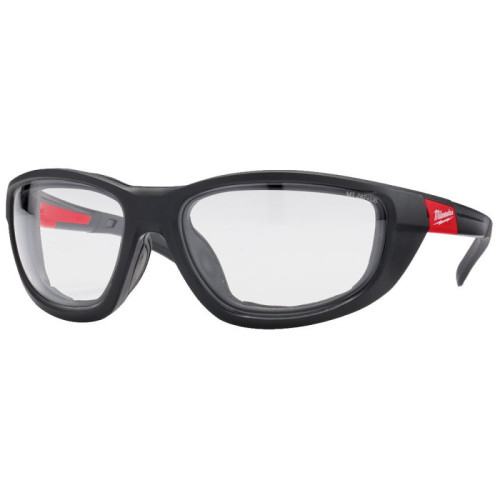 Skaidrūs apsauginiai akiniai MILWAUKEE Premium-Asmeninės apsaugos priemonės-Darbo rūbai ir