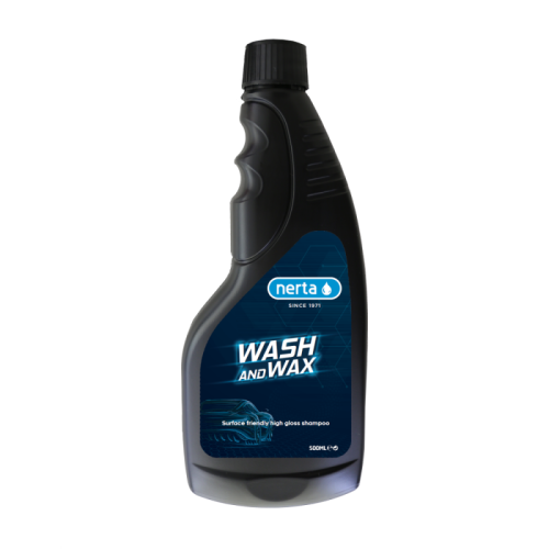 Automobilio plovimo šampūnas su vašku NERTA Wash&Wax 500ml-Automobilių plovimo chemija-Plovimo