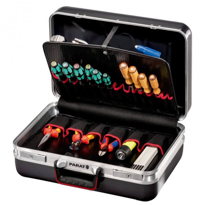 Jubiliejinis įrankių lagaminas PARAT Silver 75-Įrankių dėžės-Priedai įrankiams