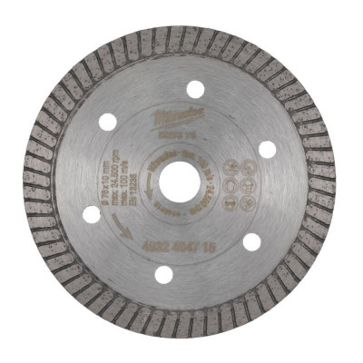 Deimantinis diskas MILWAUKEE DHTS 76 76x10mm-Deimantiniai diskai-Pjovimo diskai