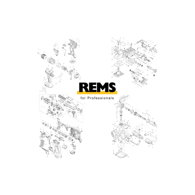 Kumšteliai REMS 172107R-Atsarginės įrankių dalys-Priedai įrankiams