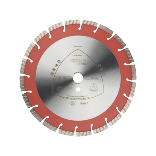 Deimantinis pjovimo diskas KLINGSPOR DT 900 B Special 350mm-Deimantiniai diskai-Pjovimo diskai