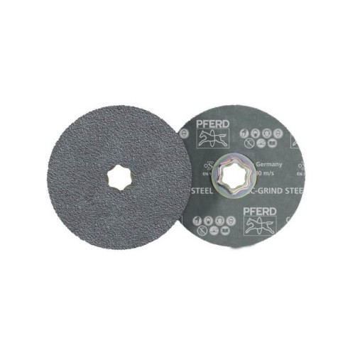 Šlifavimo diskas PFERD CC-GRIND 125 STEEL-Šlifavimo lapeliai-Abrazyvai