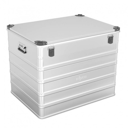 Aliuminė dėžė su spyna ALPOS ALU D240-Įrankių dėžės-Priedai įrankiams