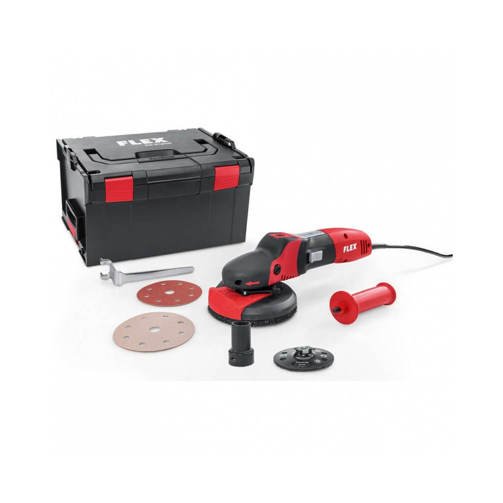 Šlifavimo mašina FLEX SE 14-2 150 su priedais-Šlifavimo įrankiai-Elektriniai įrankiai