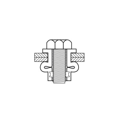 Guma dengtos srieginės kniedės MASTERFIX M06 CO 0.8-4.7-Kniedės-Tvirtinimo medžiagos