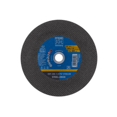 Nerūd. plieno pjovimo diskas PFERD EHT 230x1,9mm A46 P PSF-INOX-Abrazyviniai metalo pjovimo