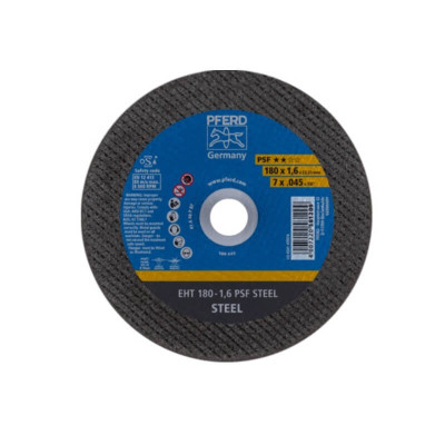 Metalo pjovimo diskas PFERD EHT 178x1,6mm A46 P PSF-Abrazyviniai metalo pjovimo diskai-Medžio