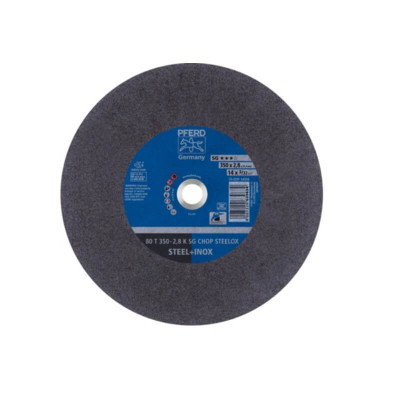 Pjovimo diskas PFERD 80 T350-2,8 A 36 K SG-CHOP-INOX/25,4-Abrazyviniai metalo pjovimo