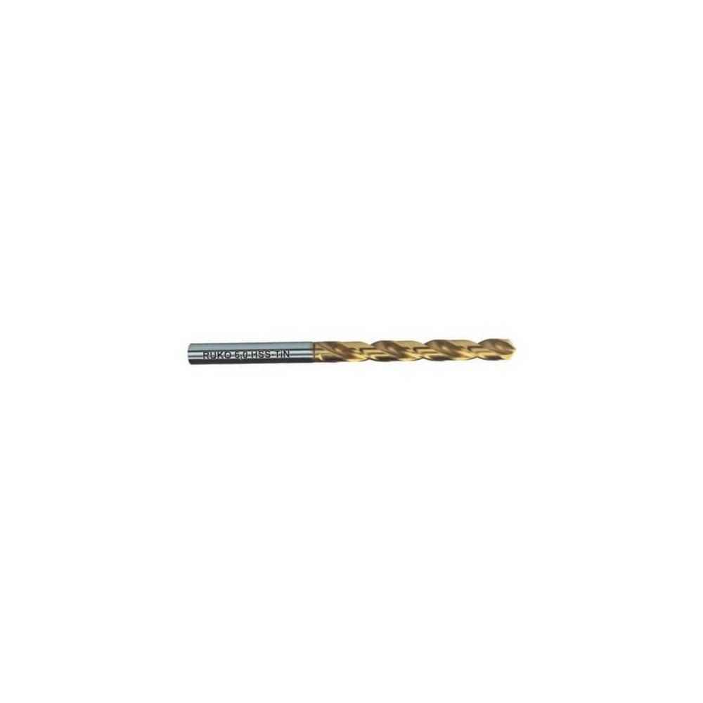Spiralinis grąžtas metalui RUKO HSS-G TiN 3,5 mm-Įvairūs metalo grąžtai-Metalo grąžtai