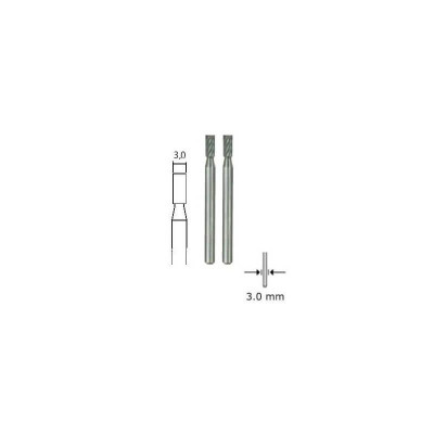 Volframo vanadžio freza 3 mm PROXXON (2 vnt.)-Graverių priedai, antgaliai-Elektriniai įrankiai