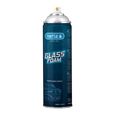 Putos automobilių stiklų valymui NERTA GlassFoam 500 ml-Langų plovimo priemonės-Plovimo chemija