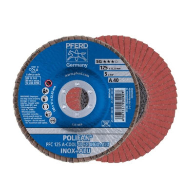Šlifavimo diskas PFERD PFC125 A SG-Cool 40 Abrazyvai