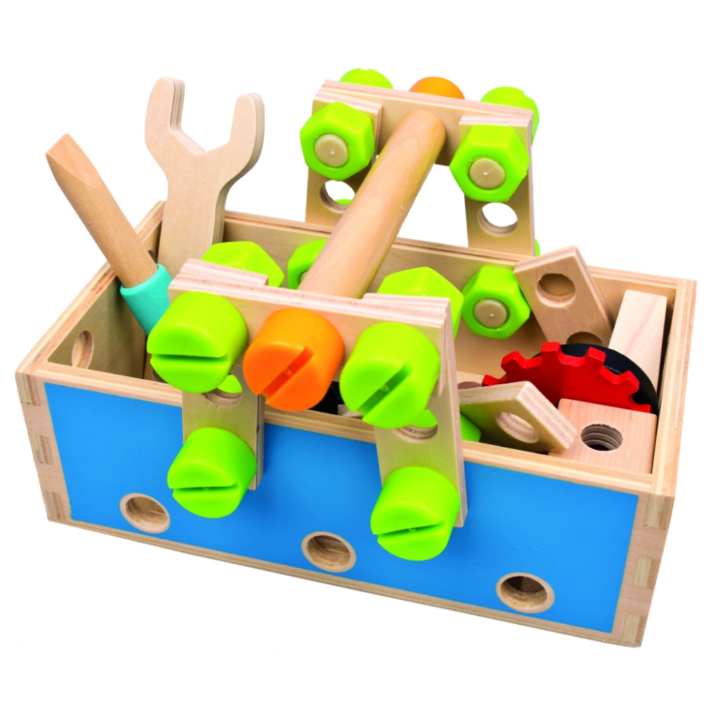 Medinis mažojo meistriuko kūrybinis rinkinys, 3+-BINO nuo 3 metų-Žaislai kūdikiams, vaikams