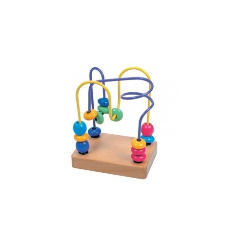 Ergoterapinis žaislas, Du labirintai, 18 mėn+-BINO nuo 1 iki 3 metų-Žaislai kūdikiams, vaikams