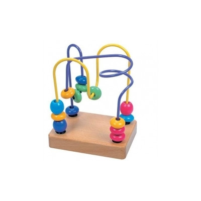 Ergoterapinis žaislas, Du labirintai, 18 mėn+-BINO nuo 1 iki 3 metų-Žaislai kūdikiams, vaikams