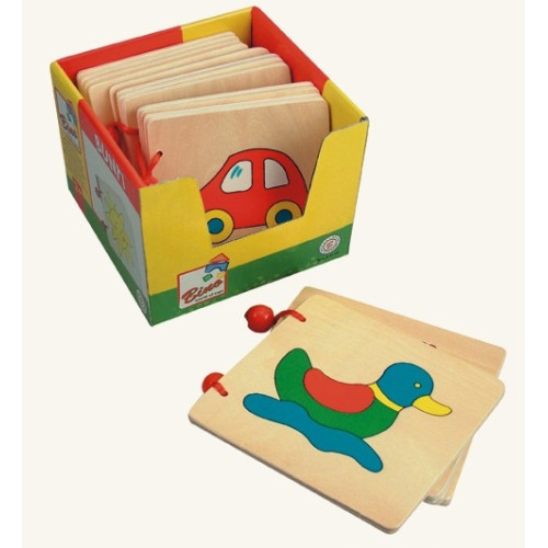 Medinė knygelė kūdikiui-BINO nuo 1 iki 3 metų-Žaislai kūdikiams, vaikams