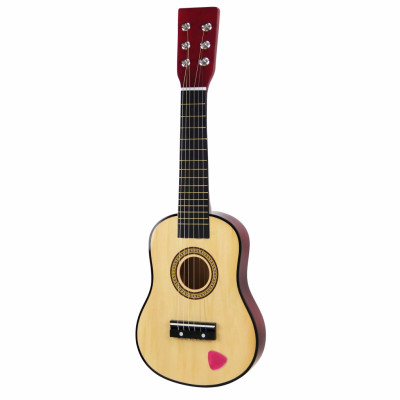 Medinė vaikiška gitara-Muzikos instrumentai-Ugdymo įstaigoms