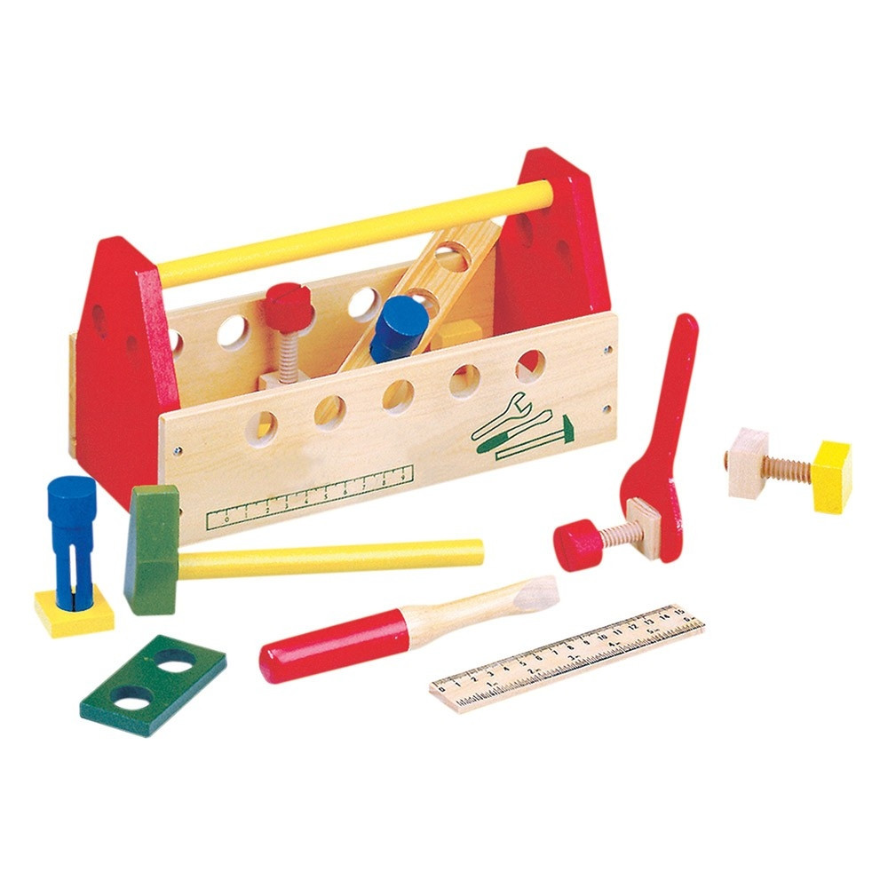 Vaikiškas darbo įrankių rinkinys, 3+-BINO nuo 3 metų-Žaislai kūdikiams, vaikams
