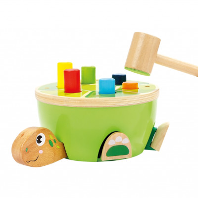 Vėžlys - kalimo žaislas-BINO nuo 1 iki 3 metų-Žaislai kūdikiams, vaikams