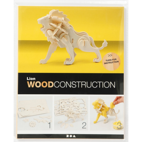 3D medinis konstruktorius, LIŪTAS-Mediniai žaislai-Creativ žaislai