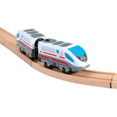 Greitasis traukinys, 2 vagonai-BINO nuo 3 metų-Žaislai kūdikiams, vaikams