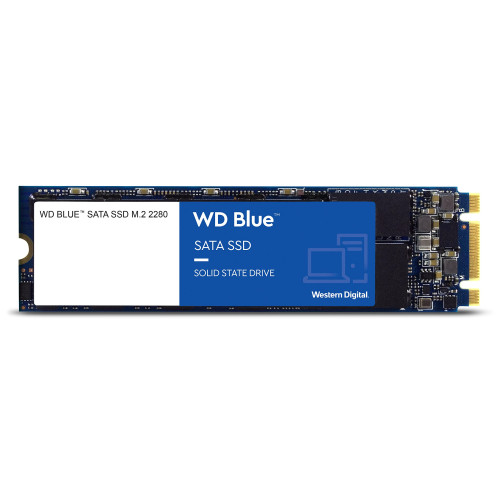 VIDINIS KIETASIS DISKAS WD Blue SSD 3D NAND 250GB M.2 2280-Standieji diskai-Kompiuterių priedai