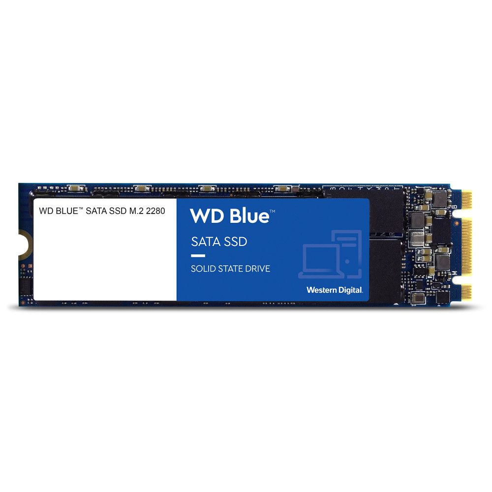 VIDINIS KIETASIS DISKAS WD Blue SSD 3D NAND 250GB M.2 2280-Standieji diskai-Kompiuterių priedai