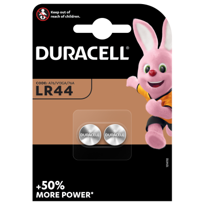 ELEMENTAI DURACELL ALKALINE COIN 2PC LR44-Elementai, baterijos-Smulki elektronika