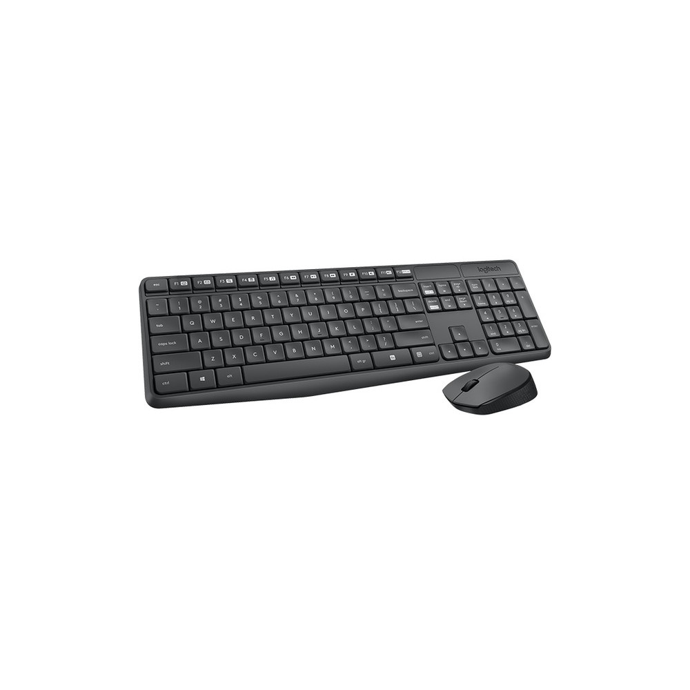 KLAVIATÛRA LOGITECH MK235 Wireless Keyboard&Mouse US-Gaming klaviatūros-Žaidimų įranga