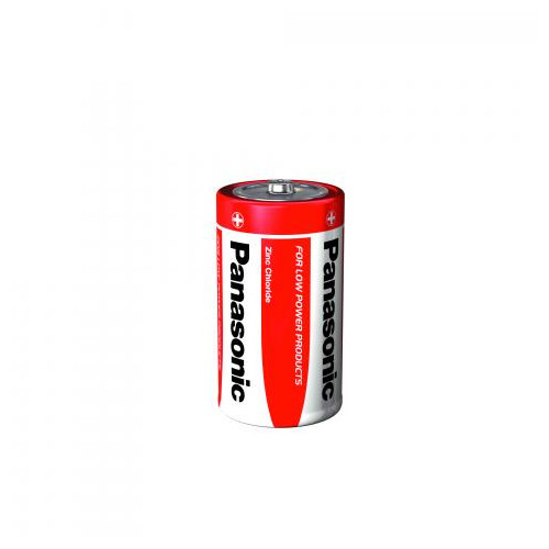 ELEMENTAI Panasonic RED Zinc R20 (D) 2BP-Elementai, baterijos-Smulki elektronika