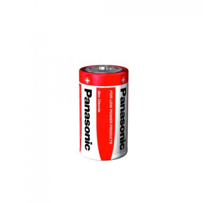 ELEMENTAI Panasonic RED Zinc R20 (D) 2BP-Elementai, baterijos-Smulki elektronika