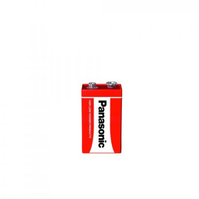 ELEMENTAI Panasonic RED Zinc 6F22 (9V)1BP-Elementai, baterijos-Smulki elektronika