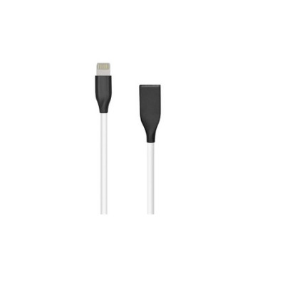 LAIDAS USB-Lightning (baltas)-Telefonų laidai ir jungtys-Mobiliųjų telefonų priedai